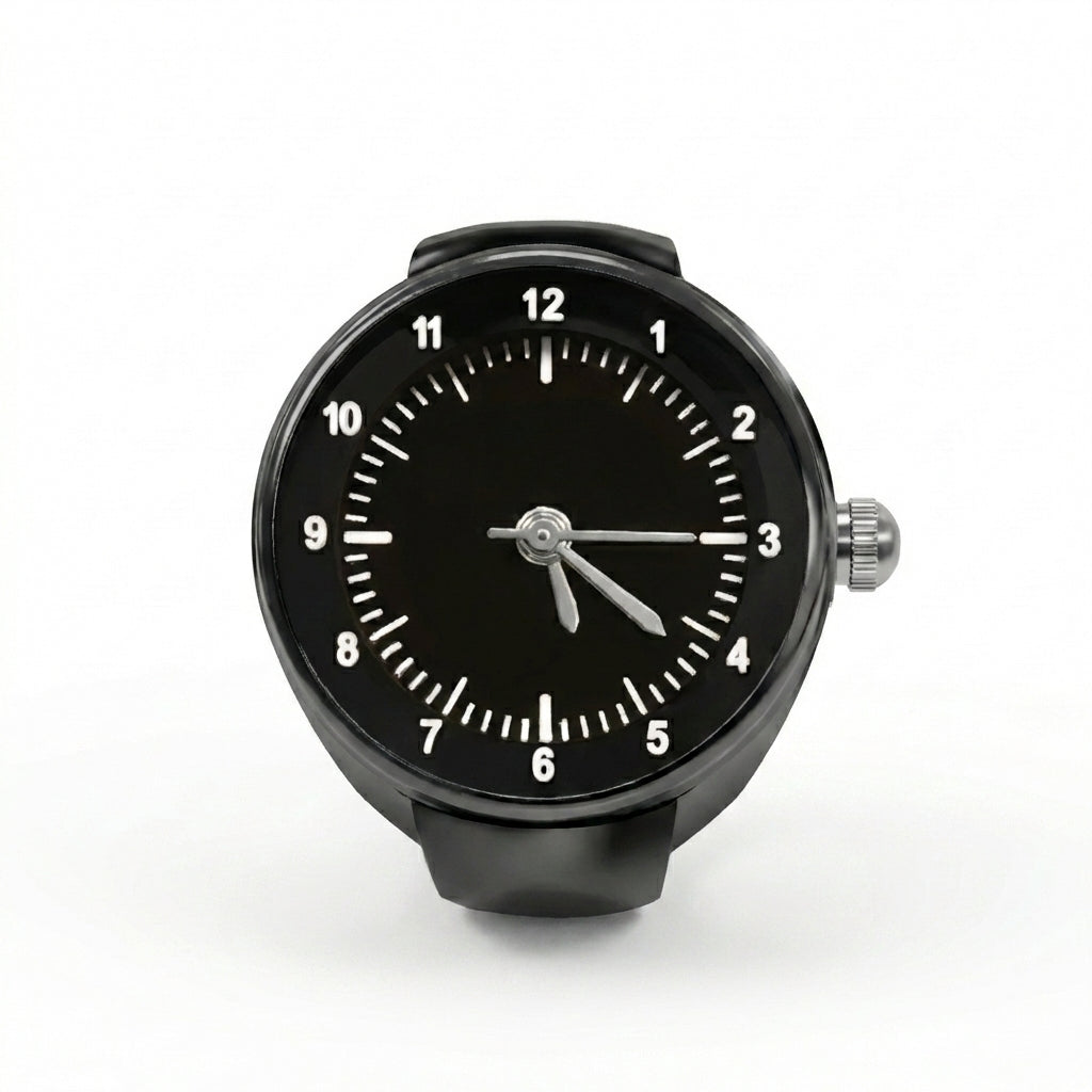 Lunar Glow Ring Watch Silvish