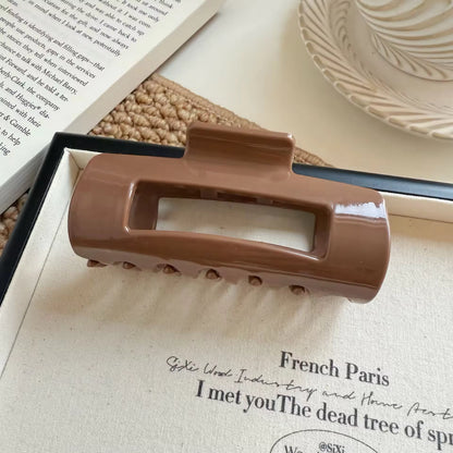 Unbreakable Large Curved Square Claw Clip [set of 5 clips]