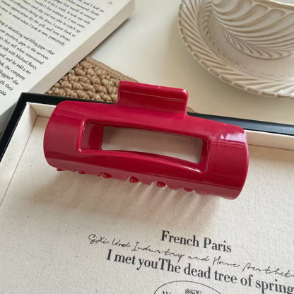 Unbreakable Large Curved Square Claw Clip [set of 5 clips]