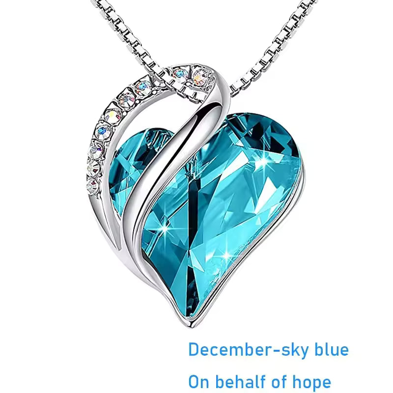 Leaf Infinity Love Necklace for Women Yiwu Welwish Jewelry Co., Ltd