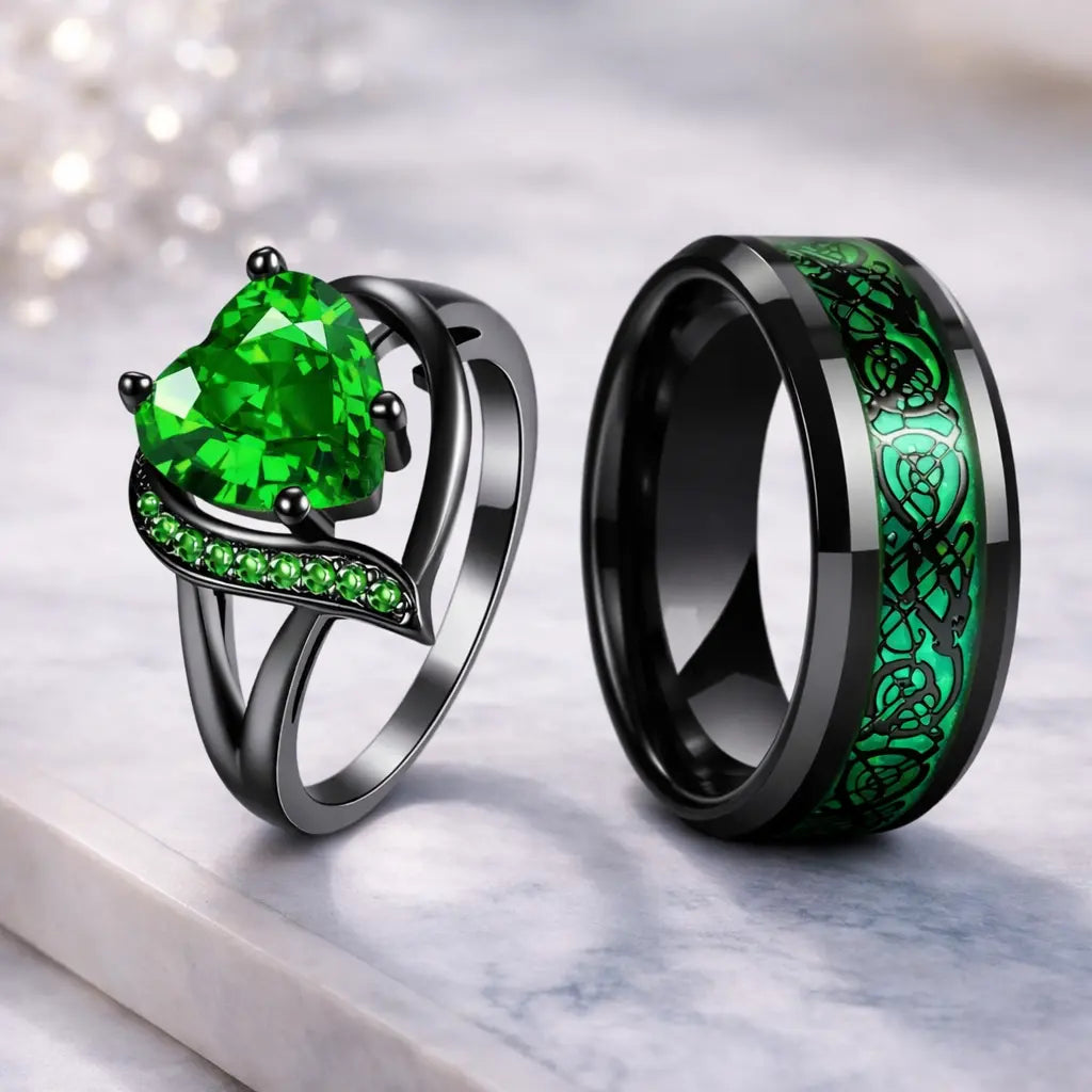 You Are My Love Couple Ring Set Hunan Haoyi