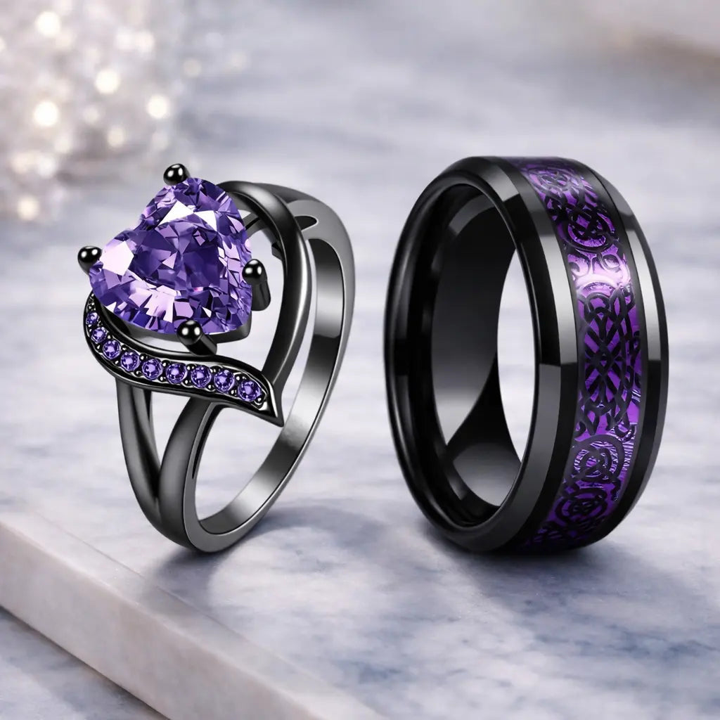You Are My Love Couple Ring Set Hunan Haoyi