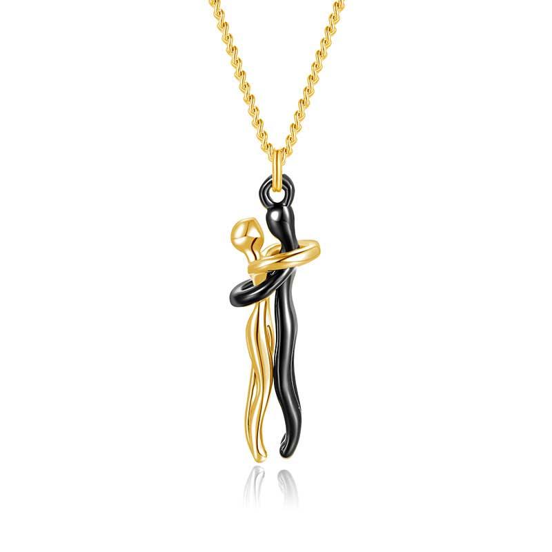 Couple Hug Love Pendant Yiwu Lucia Jewelry Co. Ltd.