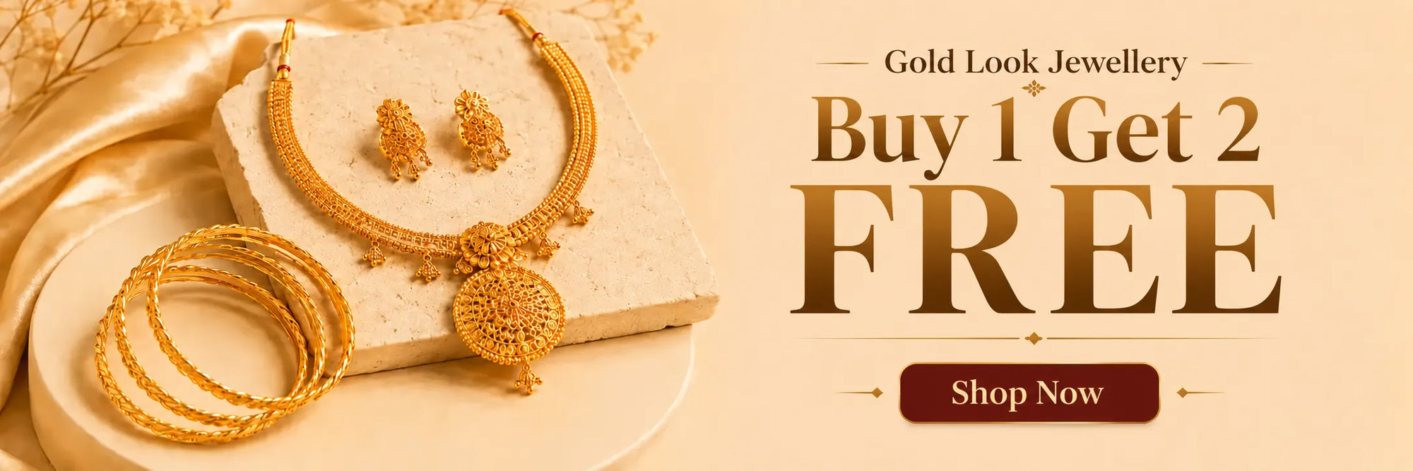Gold Look Necklace Sets