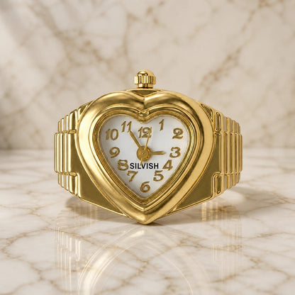 Cupid Ring Watch Silvish