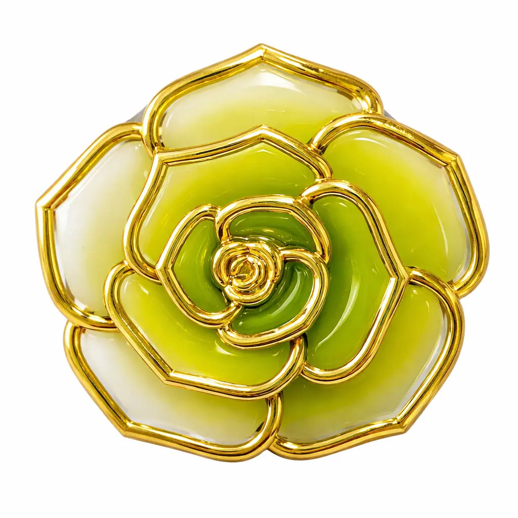 Bling Glitter Dual Color Rose Purse Hook