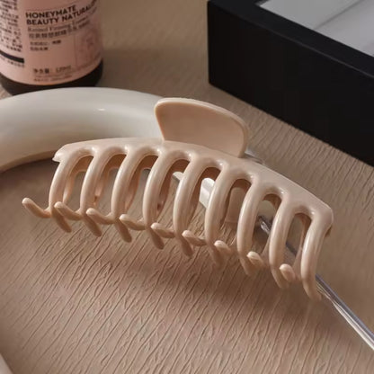 Keel Claw Clip – Unbreakable Soft Silicone Hair Clamp [set of 4]