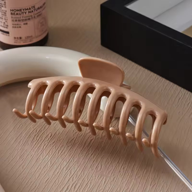 Keel Claw Clip – Unbreakable Soft Silicone Hair Clamp [set of 4]