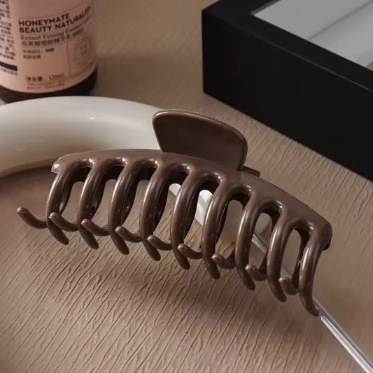 Keel Claw Clip – Unbreakable Soft Silicone Hair Clamp [set of 4]