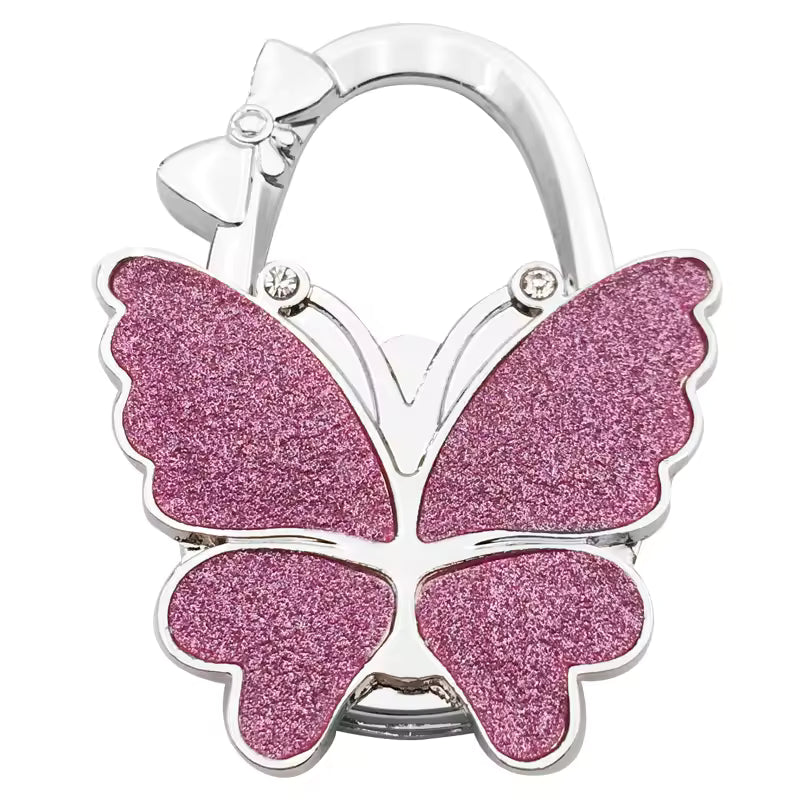 Matte Pink Butterfly Foldable Hook