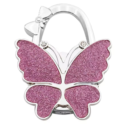 Matte Pink Butterfly Foldable Hook