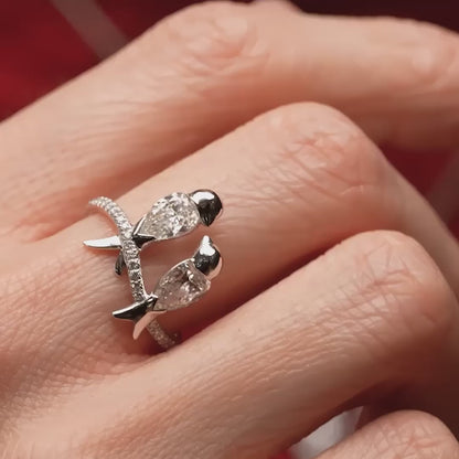 Whispers in Silver ring