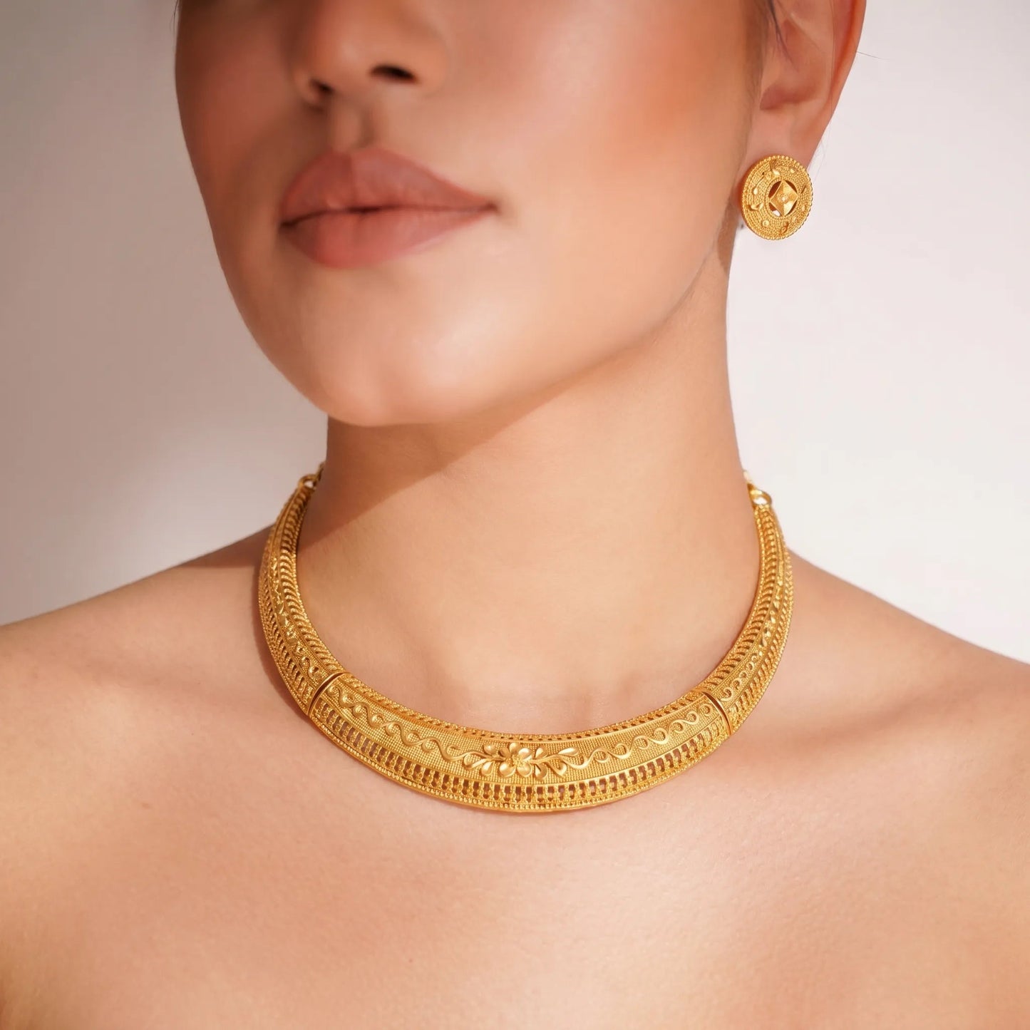 Neelam Necklace Set k jewellers
