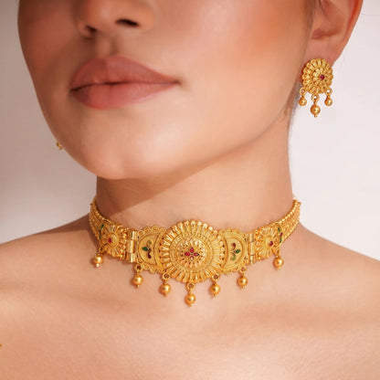 Ankita Necklace Set k jewellers